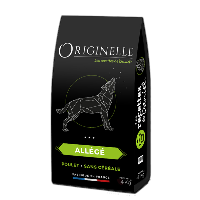 Croquettes Originelle (sans céréales) ALLEGEES 4 kg Les Fidèles